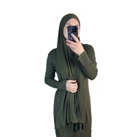 2025 modeste luxe couleur unie Modal Viscose robe pour musulman moyen-orient turquie mariage Hijab été mariages