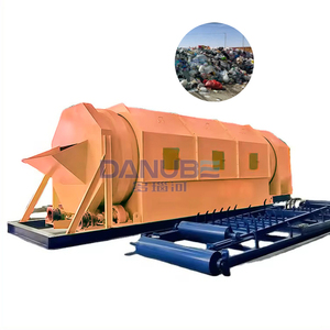 Séparateur de déchets automatique, trieuse de recyclage, crible rotatif, machine de tri des déchets de construction urbaine, ligne de projets - Product Image 1