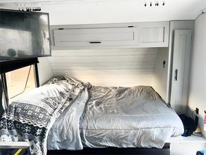 Ecocampor Profil léger Structure en acier Remorque de voyage Lits superposés triples Caravane de tourisme sur route <span class=keywords><strong>à</strong></span> <span class=keywords><strong>vendre</strong></span> - Product Image 4