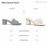 Sandales sexy à talons hauts pour femmes, à bout carré, en maille, avec nœud tendance, confortables et douces, tendance mode