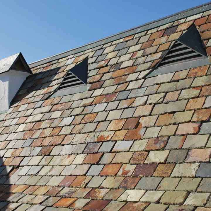 Chinese Multicolour Riven Slate Tiles - Durable Roofing