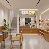 Conception d'intérieur de boulangerie commerciale, projets clés en main EPC de qualité supérieure, construction complète, décoration, équipements auxiliaires