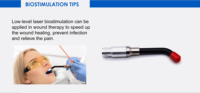 Stylo de découpe au laser diode pour instruments dentaires, pièce à main pour laser des tissus mous, 980 nm 1470 nm