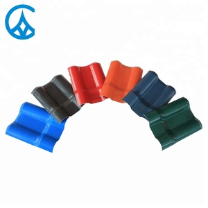 Color de plástico recubierto de Popular Asa resina sintética español hojas de techo de efecto invernadero - Product Image 2