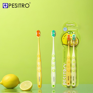PESITRO Brosse à dents pour enfants, poils souples, taille normale, soins dentaires pour enfants de 3 à 12 ans - Product Image 3
