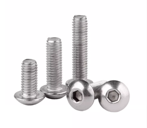 उच्च रेटेड एम 4 एम 5 एम 6 एम 8 स्टेनलेस स्टील मशरूम हेक्स सॉकेट हेड मानक हेक्सागोन सॉकेट बटन - Product Image 6