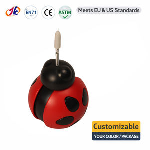 Jouet interactif pour <span class=keywords><strong>chat</strong></span> avec corde et plume, base automatique verticale, logo personnalisé, couleurs, emballage, usine OEM, CE - Product Image 2