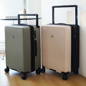 Valise en matériau PC grande capacité, couleur bonbon, 4 roues, légère, durable, antivol, idéale pour les longs voyages, best-seller - Product Image 3