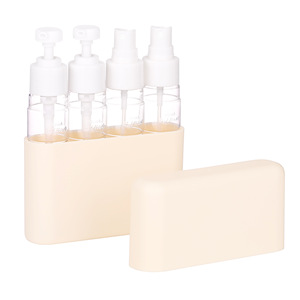 Ensemble de produits de toilette de voyage 200ML 100ML, flacon pulvérisateur portable, flacons de recharge pour nettoyant visage, soins du visage - Product Image 5