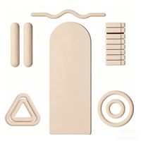 Ensemble d'équipements de yoga pour femmes, 6 pièces, tapis de yoga antidérapant haute densité, accessoires de fitness multifonctions pour la mise en forme du corps à domicile