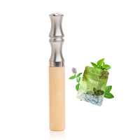 Insert en coton d'aromathérapie sans vapeur Puff Air, sans nicotine, saveur personnalisée, bâtonnet pour arrêter de fumer, inhalateur sans fumée avec noyaux