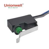 Micro-interrupteur étanche IP67 Unionwell G305 avec fils et levier long pour pièces de frein de voiture automobile
