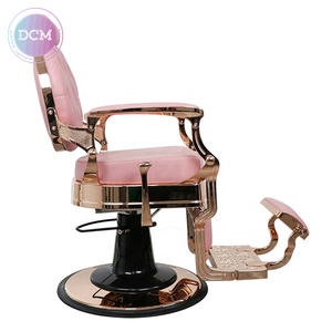 DCM lujo Rosa oro rosa mujer belleza corte de pelo salón estilo sillas Barbero silla para peluquería - Product Image 5