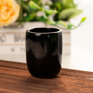 Taza de Cristal de Piedra Natural Tallada a Mano, Artesanía de Cristal, Cuarzo Rosa, Cuarzo Transparente, <span class=keywords><strong>Obsidiana</strong></span>, Taza de Té para Regalo - Product Image 5