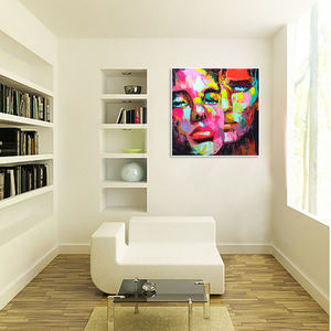 Couteau à palette artisanal Dafen, couteau à peinture pour le <span class=keywords><strong>visage</strong></span>, décoration intérieure, peinture <span class=keywords><strong>POP</strong></span> <span class=keywords><strong>Art</strong></span> - Product Image 4