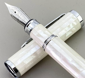 Colección de Bolígrafos de Lujo con Grabado en Oro Metálico y Perla, Bolígrafo con Textura en Relieve y Diseño Decorativo Personalizado - Product Image 3