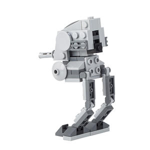 Nuevo <span class=keywords><strong>Star</strong></span> MOC2019 <span class=keywords><strong>robot</strong></span> peatonal <span class=keywords><strong>Mini</strong></span> bloque de construcción niños modelo clásico ladrillos para juguetes figuras - Product Image 4