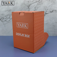 Custom 400gsm Display Packaging Paperboard Tube Display Box
