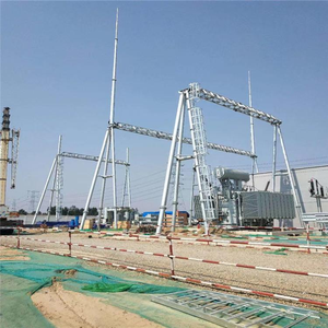 Fabrik liefert Strommasten, feuerverzinkte Gitterstahlmasten, Stromleitungs- und Elektroübertragungsmasten - Product Image 4