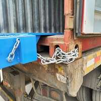 Rampe mobile DAHUI DCQY-8T pour entrepôt, certifiée, vente directe usine, machine de chargement/déchargement, levage manuel