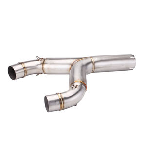 Ligne d'échappement avec collecteur central, 51mm, pour moto <span class=keywords><strong>Aprilia</strong></span> <span class=keywords><strong>SHIVER</strong></span> <span class=keywords><strong>750</strong></span> <span class=keywords><strong>GT</strong></span> SL750, modifiée - Product Image 1