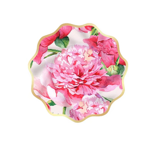 Juego de Vajilla Desechable Estilo Fiesta en el Jardín DAMAI, Platos, Vasos y Servilletas de Papel para Decoración de Fiestas de Cumpleaños de Niñas - Product Image 4