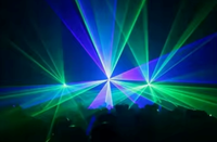 Projecteur laser couleur pleine SP 15W-40W avec contrôle DMX512 et angle de balayage de 60° pour spectacles laser de scène, DJ, discothèque, mariages, fêtes