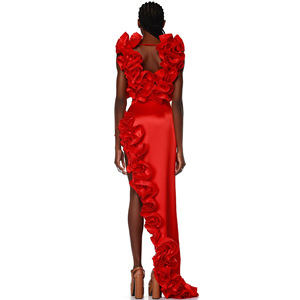 Nouvelle Tendance <span class=keywords><strong>Maillot</strong></span> <span class=keywords><strong>de</strong></span> <span class=keywords><strong>Bain</strong></span> TW 2025 <span class=keywords><strong>Rouge</strong></span> Sexy Décolleté Plongeant Volants Industriels Fins <span class=keywords><strong>Maillot</strong></span> <span class=keywords><strong>Une</strong></span> Pièce Coupe Haute Asymétrique - Product Image 6