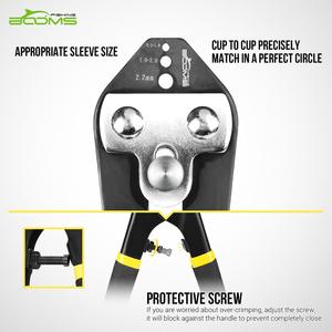 Pinza de Pesca Booms Fishing CP3, Herramienta para Engarzar Cables de Pesca - Product Image 4