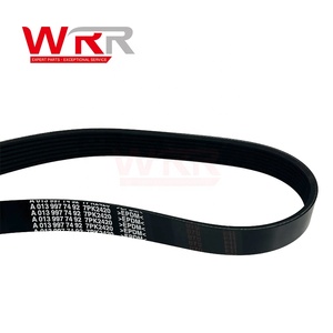 WRR 7PK2420 0139977492 A0139977492 高品质汽车配件传动皮带适用于梅赛德斯-奔驰 W203 W204 C180 C200 C230 C180 1.8 L M271 - Product Image 5