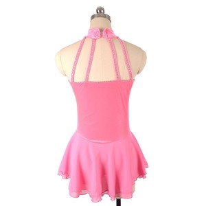 Tùy chỉnh-thực hiện cô gái trượt băng nghệ thuật ăn mặc với kim cương cho hiệu suất cạnh tranh kiểm tra trượt băng trang phục - Product Image 5