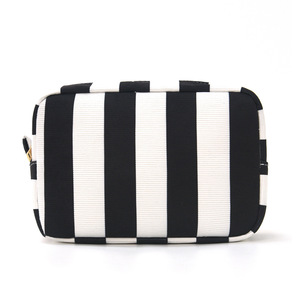 Astuccio Cosmetico in Velluto a Coste a Righe con Logo Personalizzato, Grande Capacità, <span class=keywords><strong>Portatile</strong></span> <span class=keywords><strong>da</strong></span> <span class=keywords><strong>Viaggio</strong></span>, Organizer di Alta Qualità Estetica - Product Image 6