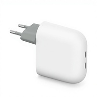 Adaptateur de chargeur double USB-C 67W, prise EU/US, charge rapide 45W, chargeur de type C pour Google, chargeur 67W d'origine