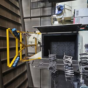 Yeni tip kanca tipi kumlama Abrator makinesi kumlama Motor Motor şanzıman pompası ile Deflashing parlatma - Product Image 6