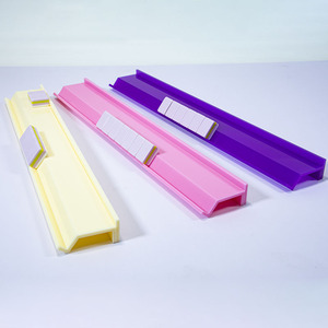 Supports de Mahjong Modernes de Luxe en Acrylique Magnétique Durable, Écologiques, Couleurs Contrastées Vibrantes, Poussoirs Personnalisables, Style Chinois-Américain - Product Image 5