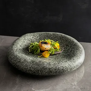 Artistiche Serving In Special Dish Plate Vaisselle Platos Para Restaurant Creative Dinnerware Crockery Japanese Plates Ceramic