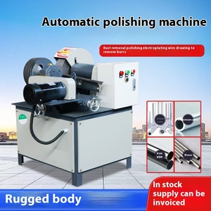 Machine de polissage multifonctionnelle en métal entièrement automatique petite conception de bureau pour le dessin de tube pliant le polissage cylindrique - Product Image 4