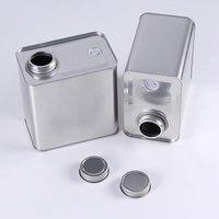 Vente chaude étanche à l'air soupape d'échappement unidirectionnelle 100g-1000g grains de café étain emballage personnalisé boîtes en métal