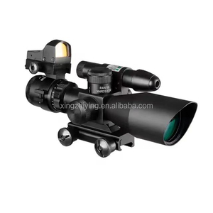 Săn Bắn Kính thiên văn 2.5-10x40 tầm nhìn laser xanh + Bộ kết hợp chấm Đỏ Nhỏ - Product Image 1