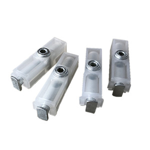 Connecteur en plastique et métal Huayi Parts 16, crochet de verrouillage à tête large 13, blanc, pour accessoires de quincaillerie d'armoires - Product Image 1