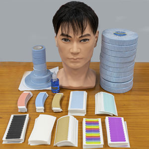 Outils d'<span class=keywords><strong>extension</strong></span> de cheveux de perruque imperméable bandes de ruban de perruque rouleau adhésif fort Double face Fix Super scalp tape pour perruque - Product Image 1