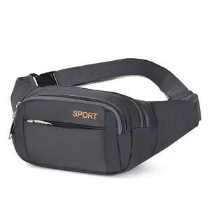 Outdoor Waist Bag Men Ladies Customize Logo Designer Sports Waterproof Wholesale Custom Belt Black Fanny Pack