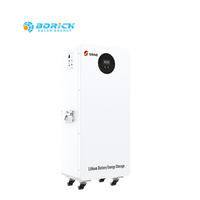 Baterai Rumah Tenaga Surya Lithium Ion LiFePO4 SR-SE15B 100Ah 10kWh Proteksi IP30 6000 Siklus Baterai Penyimpan Energi