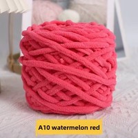 Fil épais monofilament en mélange acrylique et fibre de bambou pour tricot, couvertures, chaussons au crochet, écharpes et bonnets - Fabricant