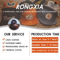 Casquette de baseball personnalisée à 5 ou 6 panneaux avec écusson en feutre brodé, visière plate ou ronde, fermeture snapback, sangle en cuir PU et boucle métallique