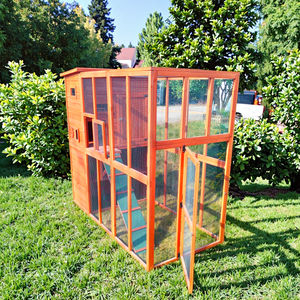 SDCH012 나무 고양이 <span class=keywords><strong>Catio</strong></span>-대형 단단한 나무 고양이 케이지 애완 동물 집 놀이터 점프 플랫폼 및 낮잠 주택 - Product Image 3