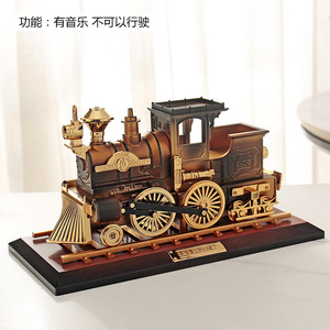 <span class=keywords><strong>Boîte</strong></span> <span class=keywords><strong>à</strong></span> <span class=keywords><strong>musique</strong></span> vintage nostalgique de voiture ancienne et de locomotive, objet décoratif créatif, jouet pour garçon, cadeau pour la fête des enfants, cadeau d'anniversaire - Product Image 5