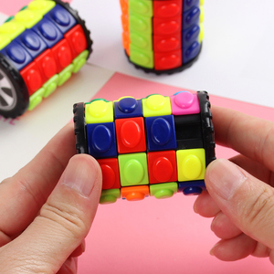 Cubo Mágico Creativo de Colores Intelectuales, Rompecabezas Educativo Magnético de Plástico ABS, Logotipo Personalizado, Babilonia 3D, Giratorio y Deslizante - Product Image 4