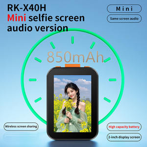 RK-X40H Handy Mini Handheld Voice Screen Projektor Selfie Vlog Livestream Fernbedienung Audio-Projektions gerät - Product Image 6