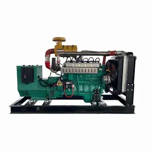 Dual fuel soundproof silent standby natural gas NG/liquid propane LPG generator 12-500kw electric genset
